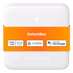 SwitchBot Hub Mini Matter Enabled, Mural, IR Wireless, Sans fil, Wi-Fi, Blanc, Acrylonitrile-Butadiène-Styrène (ABS)