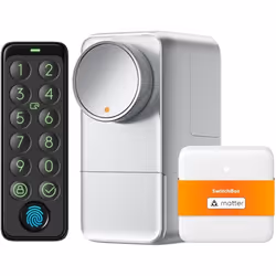 SwitchBot Smart Lock Pro Wi-Fi Smart Lock Pro avec clavier tactileserrure de porte intelligenteserrure de porte électroniqueo ...