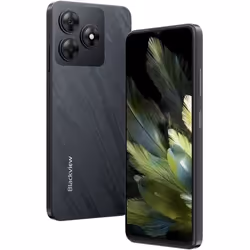Smartphone Blackview Wave 8656 HD 4G Android 14 Débloqué12Go128GoSD Externe 2To13MP8MPGPS Noir