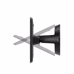 Compulocks 505B support d'écran plat pour bureau 68,6 cm (27") Mur Noir