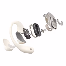 SHOKZ OpenFit 2 Écouteurs Sans fil Crochets auriculaires Appels/Musique/Sport/Au quotidien Beige - Vue supplémentaire 4