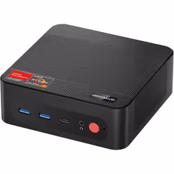 PC de jeu - BOSGAME - P4 Plus - AMD Ryzen 7 5825U - 16 Go RAM - 512 Go SSD - Windows 11 Pro
