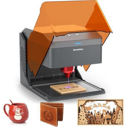 Graveur laser Kiosk 10Wmachine de gravure laser légère et portabledécoupeur laser domestique avec boîtier en acrylique pour bri