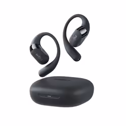SHOKZ OpenFit 2+ Écouteurs Sans fil Crochets auriculaires, Ecouteurs Appels/Musique Bluetooth Noir