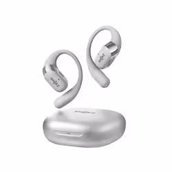 SHOKZ OpenFit 2+ Écouteurs Sans fil Crochets auriculaires, Ecouteurs Appels/Musique Bluetooth Gris