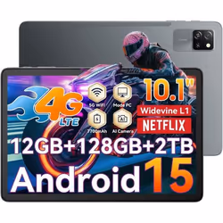 Tablette - Blackview - Tab 60 Pro - Android 15 - 12 Go RAM - 128 Go ROM - 101 pouces