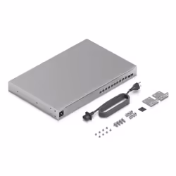 Ubiquiti UniFi Pro XG 10 PoE Géré L2/L3 10G Ethernet (100/1000/10000) Connexion Ethernet, supportant l'alimentation via ce port (PoE) 1U Gris - Vue supplémentaire 7