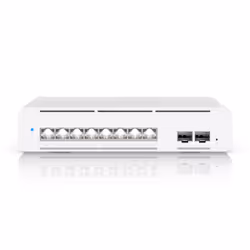 Ubiquiti UniFi Pro XG 8 PoE Géré L2/L3 10G Ethernet (100/1000/10000) Connexion Ethernet, supportant l'alimentation via ce port (PoE) Gris - Vue supplémentaire 2
