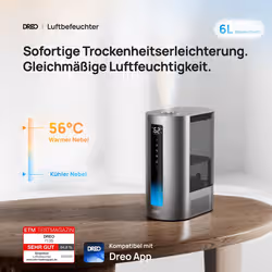 Dreo HM713S humidificateur 6 L Argent 280 W - Vue supplémentaire 4