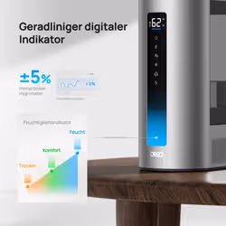 Dreo HM713S humidificateur 6 L Argent 280 W - Vue supplémentaire 5
