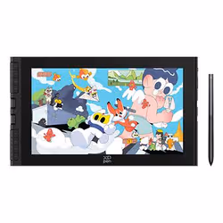 XPPen Artist 12 3rd tablette graphique Noir, Argent, Gris 5080 lpi 264 x 149 mm USB - Vue supplémentaire 2