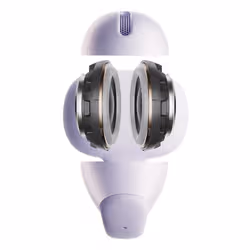 SHOKZ OpenDots Air Casque Sans fil Clip d'oreille Appels/Musique/Sport/Au quotidien Bluetooth Violet - Vue supplémentaire 3