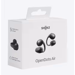 SHOKZ OpenDots Air Casque Sans fil Clip d'oreille Appels/Musique/Sport/Au quotidien Bluetooth Noir - Vue supplémentaire 5