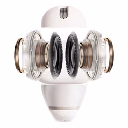 SHOKZ OpenDots 2 Casque Sans fil Clip d'oreille Appels/Musique/Sport/Au quotidien Bluetooth Blanc - Vue supplémentaire 4