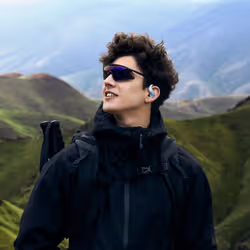 SHOKZ OpenFit Air 2 Casque TWS Bleu - Vue supplémentaire 3