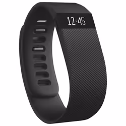 Fitbit Charge, Bracelet connecté, OLED, Imperméable, Noir