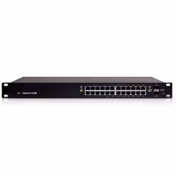 Ubiquiti ES-24-250W, Géré, L2/L3, Gigabit Ethernet (10/100/1000), Connexion Ethernet, supportant l'alimentation via ce port ( ...