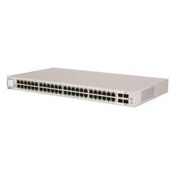 Ubiquiti UniFi US-48-500W commutateur réseau Géré Gigabit Ethernet (10/100/1000) Connexion Ethernet, supportant l'alimentation via ce port (PoE) 1U Argent