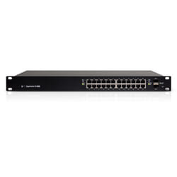 Ubiquiti EdgeSwitch 24 500W Géré L2/L3 Gigabit Ethernet (10/100/1000) Connexion Ethernet, supportant l'alimentation via ce port (PoE) 1U Noir