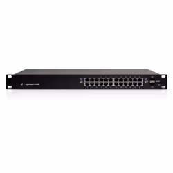 Ubiquiti EdgeSwitch 24 500W Géré L2/L3 Gigabit Ethernet (10/100/1000) Connexion Ethernet, supportant l'alimentation via ce port (PoE) 1U Noir