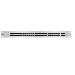 Ubiquiti UniFi US-48-750W commutateur réseau Géré Gigabit Ethernet (10/100/1000) Connexion Ethernet, supportant l'alimentation via ce port (PoE) 1U Argent