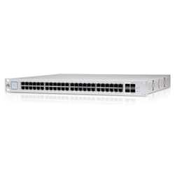 Ubiquiti UniFi US-48-500W Géré L2 Gigabit Ethernet (10/100/1000) Connexion Ethernet, supportant l'alimentation via ce port (PoE) 1U Argent