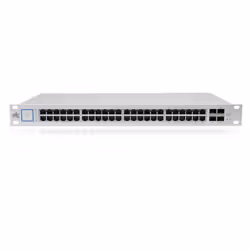Ubiquiti UniFi US-48-500W Géré L2 Gigabit Ethernet (10/100/1000) Connexion Ethernet, supportant l'alimentation via ce port (PoE) 1U Argent