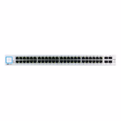 Ubiquiti UniFi US-48, Géré, L2, Gigabit Ethernet (10/100/1000), Grille de montage, 1U