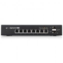 Ubiquiti EdgeSwitch 8 Géré Gigabit Ethernet (10/100/1000) Connexion Ethernet, supportant l'alimentation via ce port (PoE) Noir