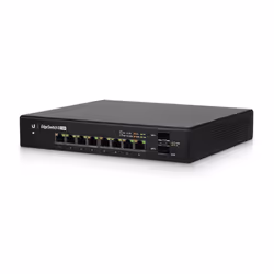 Ubiquiti EdgeSwitch 8 150W, Géré, L2/L3, Gigabit Ethernet (10/100/1000), Full duplex, Connexion Ethernet, supportant l'alimen ...