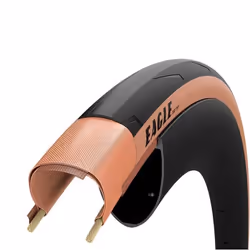 Pneu Vélo Route Tubeless - GOODYEAR - Eagle - Noir/Camel - Haute Performance - 700x32