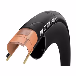 Pneu vélo - Goodyear - Vector Sport - Tubeless Ready - 700x25 - Noir