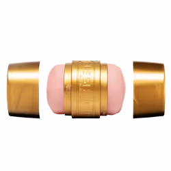 Fleshlight Quickshot Stamina Training Unit Lady/Butt, Masturbateur de poche, Bout, Vagin, Or, Rose, 1 pièce(s)