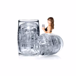 Fleshlight Riley Reid Quickshot Masturbateur de poche Transparent