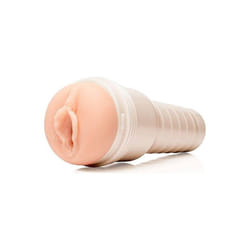 Fleshlight Emily Willis Squirt Masturbateur à lampe de poche Beige Silicone
