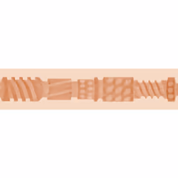 Fleshlight Eva Lovia Beige, Blanc - Vue supplémentaire 2