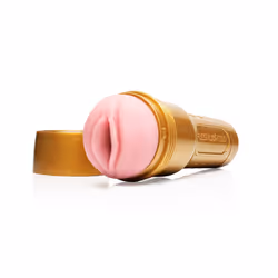 Fleshlight Go Stamina Training Unit Lady, Masturbateur à lampe de poche, Vagin, Or, Rose, Silicone, 218,4 mm, 1 pièce(s)