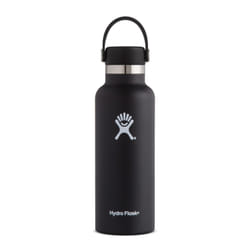 Hydro Flask Wide Mouth Utilisation quotidienne 532 ml Acier inoxydable Noir