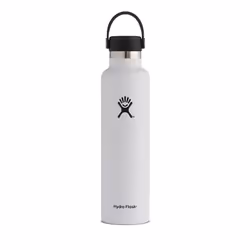 Hydro Flask Standard Mouth, 710 ml, Utilisation quotidienne, Blanc, Acier inoxydable, Garçon/Fille, 24 h