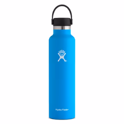 Hydro Flask Standard Mouth, 710 ml, Utilisation quotidienne, Bleu, Acier inoxydable, Pacific, Garçon/Fille
