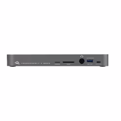 OWC OWCTB3DK14PSG, Avec fil, Thunderbolt 3, 85 W, 3,5 mm, Gris, MicroSD (TransFlash), MicroSDHC, MicroSDXC, SD, SDHC, SDXC