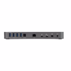 OWC OWCTB3DK14PSG station d'accueil Avec fil Thunderbolt 3 Gris