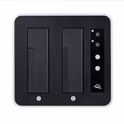 OWC OWCTCDRVDCK Station d'accueil de disques de stockage USB 3.2 Gen 2 (3.1 Gen 2) Type-C Noir, Argent - Vue supplémentaire 4