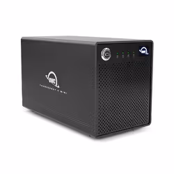 OWC ThunderBay 4 mini Boîtier disque dur/SSD Noir 2.5"
