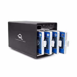 OWC ThunderBay 4 mini Boîtier disque dur/SSD Noir 2.5"