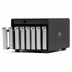 OWC ThunderBay 8 boîtier de disques Tower Noir - Vue supplémentaire 5