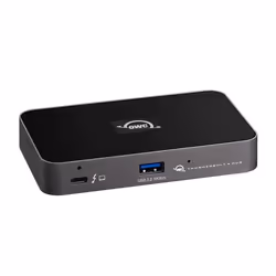 OWC OWCTB4HUB5P, Avec fil, Thunderbolt, Gris, Space Gray, 40 Gbit/s, Aluminium, Plastique