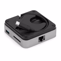 OWC OWCTCDK6P2SG station d'accueil USB 3.2 Gen 1 (3.1 Gen 1) Type-A Gris - Vue supplémentaire 5