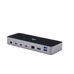OWC Thunderbolt 4 Avec fil Noir, Gris