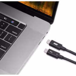 OWC OWCCBLTB4C2.0M Câble Thunderbolt 2 m 40 Gbit/s Noir
